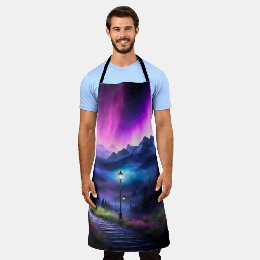 魅惑の森 エプロン (着用した状態)