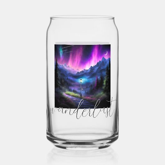 魅惑の森 ガラス缶 (正面)