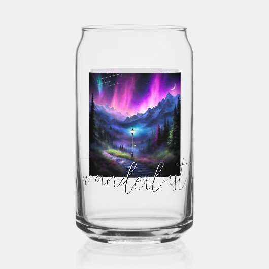 魅惑の森 ガラス缶 (裏面)