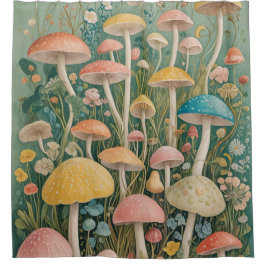 魅惑の森 シャワーカーテン