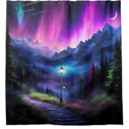 魅惑の森 シャワーカーテン