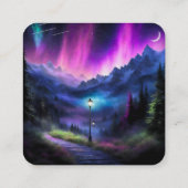 魅惑の森 スクエア名刺 (裏面)