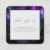 魅惑の森 スクエア名刺 (正面)