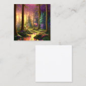 魅惑の森 スクエア名刺 (正面/裏面)