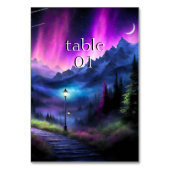 魅惑の森 テーブルナンバー (裏面)