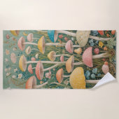 魅惑の森 ビーチタオル (正面)