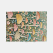 魅惑の森 フリースブランケット (正面(横))