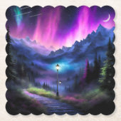 魅惑の森 ペーパーコースター (正面)