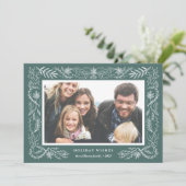 魅惑の森 |ホリデーフォトカード シーズンカード (スタンド正面)