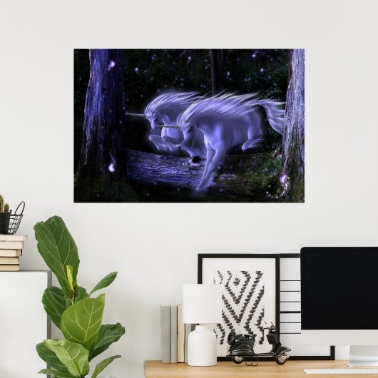 魅惑の森 ポスター (ホームオフィス)