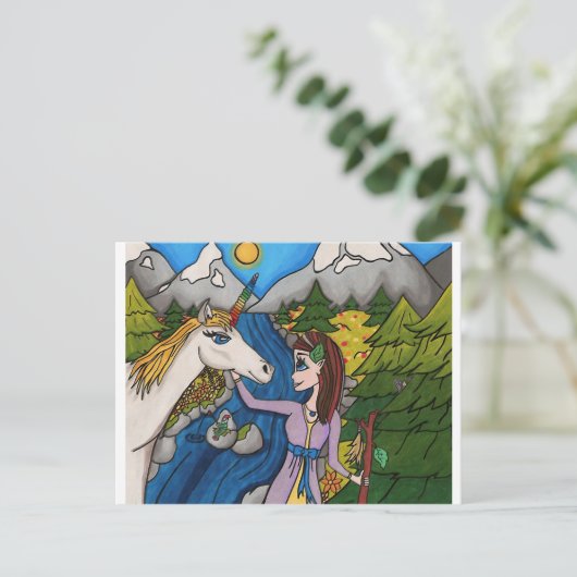 魅惑の森 ポストカード (スタンド正面)