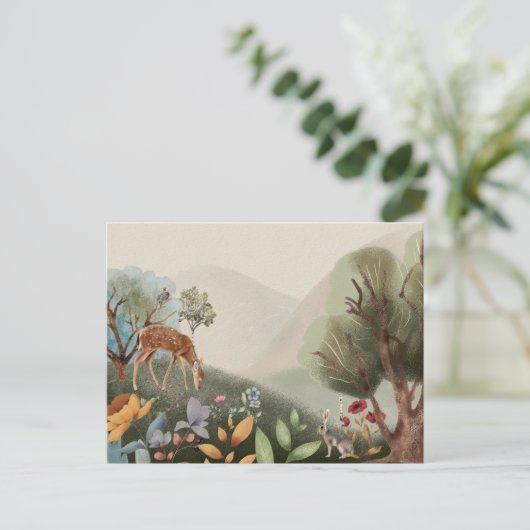 魅惑の森 ポストカード (スタンド正面)