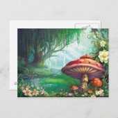 魅惑の森 ポストカード (正面/裏面)