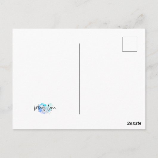 魅惑の森 ポストカード (裏面)