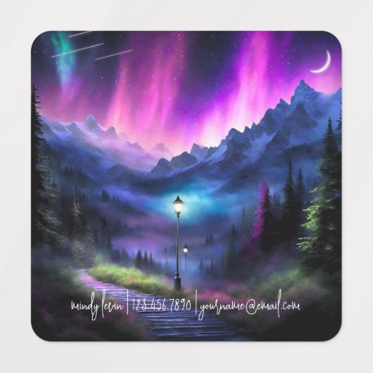 魅惑の森 ラベル (デザイン1)