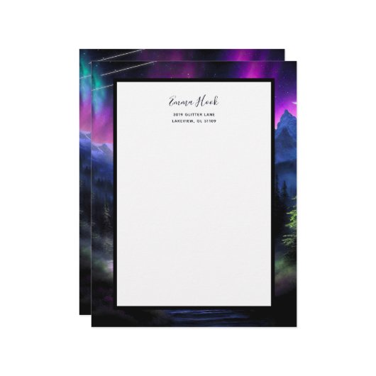 魅惑の森 レターヘッド (正面/裏面インサイチュ)