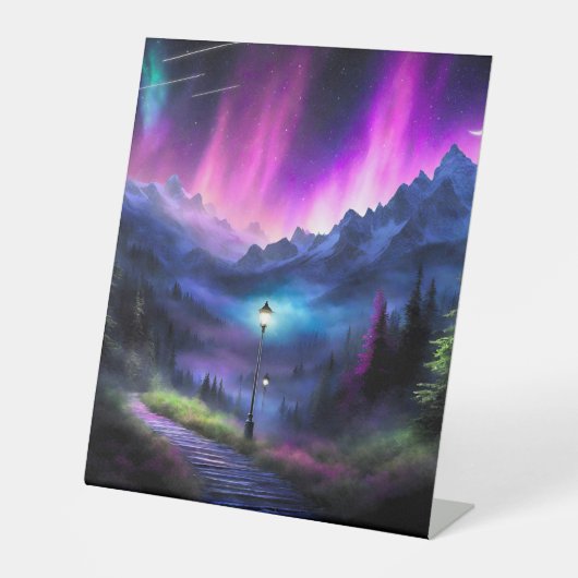 魅惑の森 台座サイン (正面)