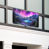 魅惑の森 横断幕 (ビルの外側)