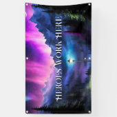 魅惑の森 横断幕 (縦)