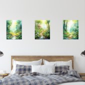 魅惑の森 – 水彩子供部屋 (寝室)