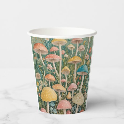 魅惑の森 紙コップ (裏面)