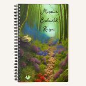 魅惑の森 – 魅惑のレシピ ノートブック (正面)