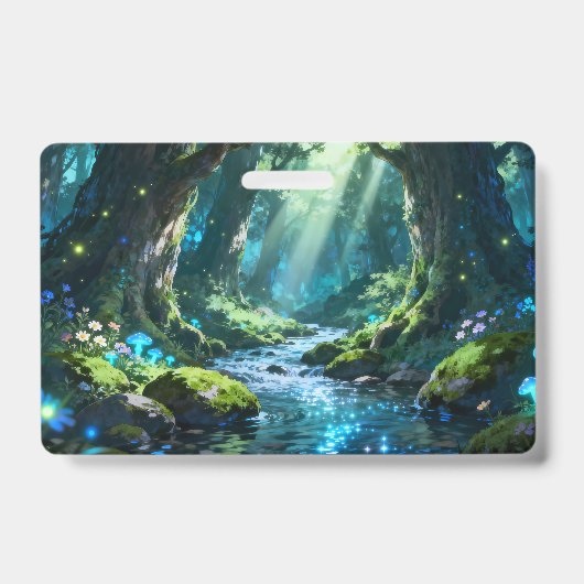 魅惑の森 IDバッジ バッジ (正面)