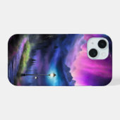 魅惑の森 iPhone 15ケース (裏面横)