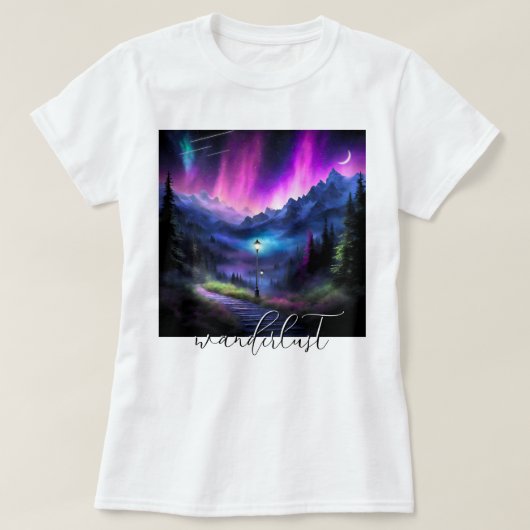 魅惑の森 Tシャツ (デザイン正面)