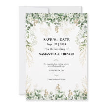 魅惑の植物園 : 保存日付のお知らせ