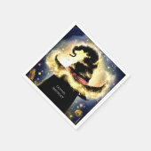 魅惑の水の色ウィザード誕生日 スタンダードカクテルナプキン (角)