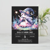 魅惑の水の色ウィザード誕生日 招待状 (スタンド正面)