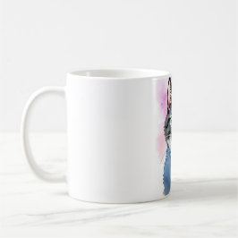 魅惑の水の色キャットマグ – Mystical 芸術的 & コーヒーマグカップ