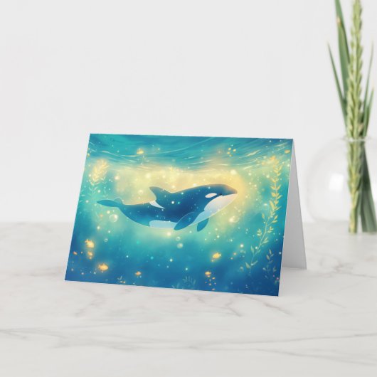 魅惑の泳ぐオルカの冒険 カード (正面)