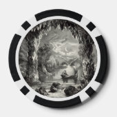 魅惑の洞窟 ポーカーチップ (裏面)