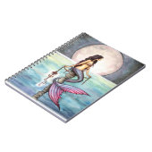 魅惑の海メラミドノート ノートブック (左側)