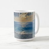 魅惑の海景色 海は秘密を隠している コーヒーマグカップ (正面右)