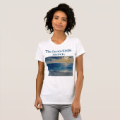 魅惑の海景色 海は秘密を隠している Tシャツ (正面フル)