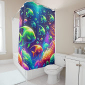 「魅惑の海・ウィムシー」 シャワーカーテン (インサイチュ)