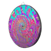 魅惑の渦ラブシアン文字アートグラフィック ダーツボード (正面右)