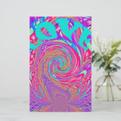 魅惑の渦ラブシアン文字アートグラフィック 便箋 (スタンド正面)