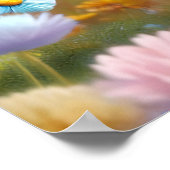 魅惑の湖で愛らしいバニー ポスター (角)