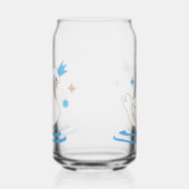 魅惑の湖 – 優雅な白鳥 ガラス缶 (右)