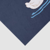 魅惑の湖 – 優雅な白鳥 薄葉紙 (詳細)