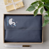 魅惑の湖 – 優雅な白鳥 薄葉紙 (ギフト)