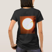 魅惑の満月女子ベーシック Tシャツ (裏面)