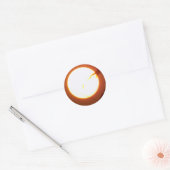 魅惑の満月 ラウンドシール (封筒)