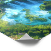 魅惑の滝 ポスター (角)