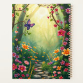 魅惑の熱帯雨林の花と蝶 プランナー手帳 (裏面)