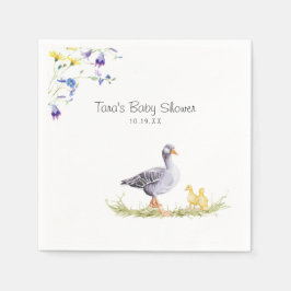 魅惑の田舎家 | Mother Goose Floral スタンダードカクテルナプキン